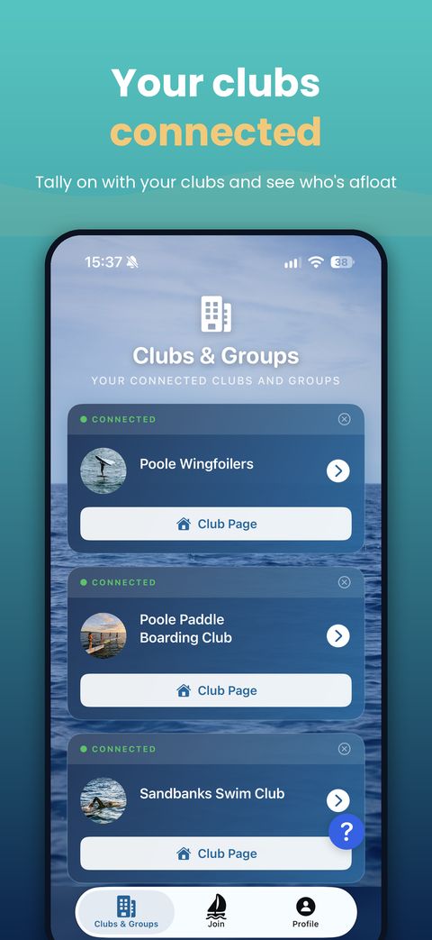 Your clubs, connected